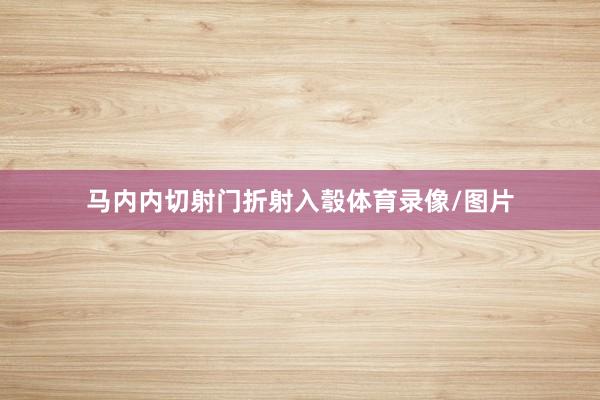 马内内切射门折射入彀体育录像/图片
