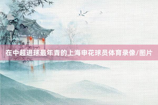 在中超进球最年青的上海申花球员体育录像/图片
