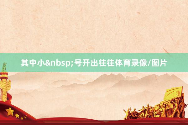 其中小&nbsp;号开出往往体育录像/图片