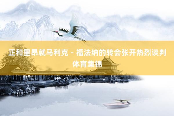 正和里昂就马利克 - 福法纳的转会张开热烈谈判体育集锦