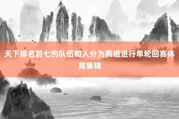 天下排名前七的队伍和人分为两组进行单轮回赛体育集锦