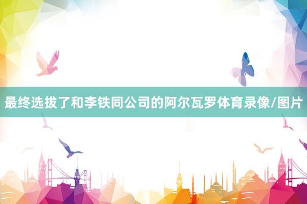 最终选拔了和李铁同公司的阿尔瓦罗体育录像/图片