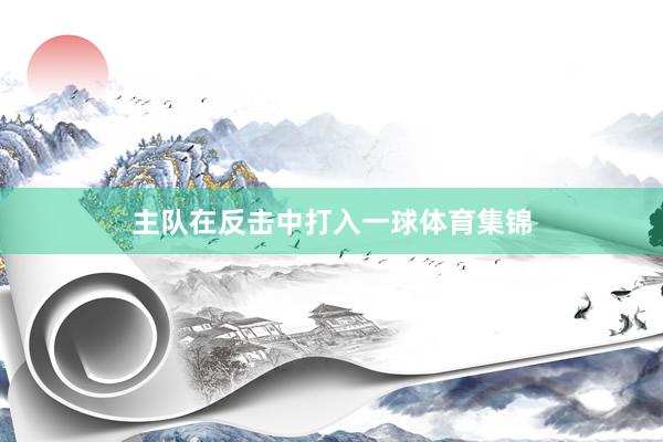 主队在反击中打入一球体育集锦