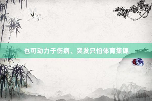 也可动力于伤病、突发只怕体育集锦