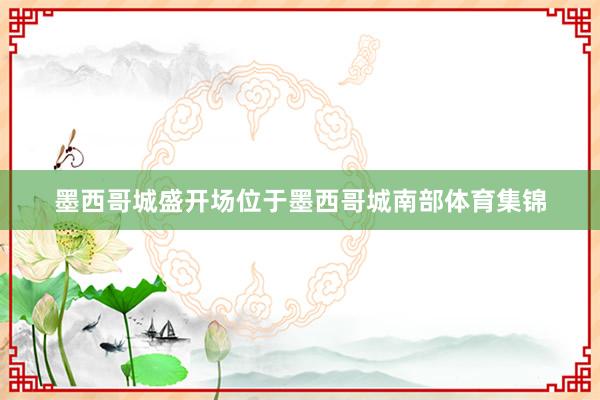墨西哥城盛开场位于墨西哥城南部体育集锦